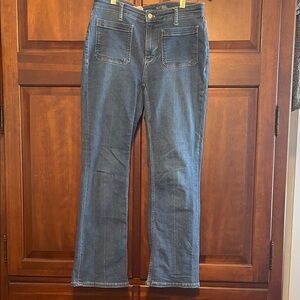 Anthropologie Pilcro Wide Leg Jeans in Blue